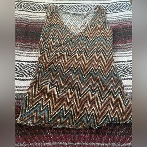 Southwestern designer top